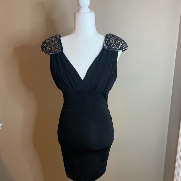 80s Style Rockstar Dress-Size Small - Picture 6 of 6